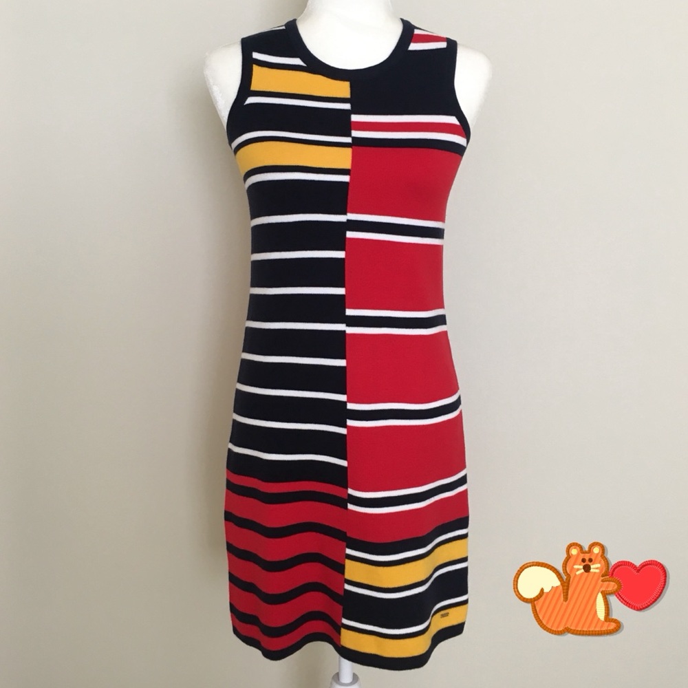 Tommy Hilfiger multi colors Dress Size TTP-XXS
